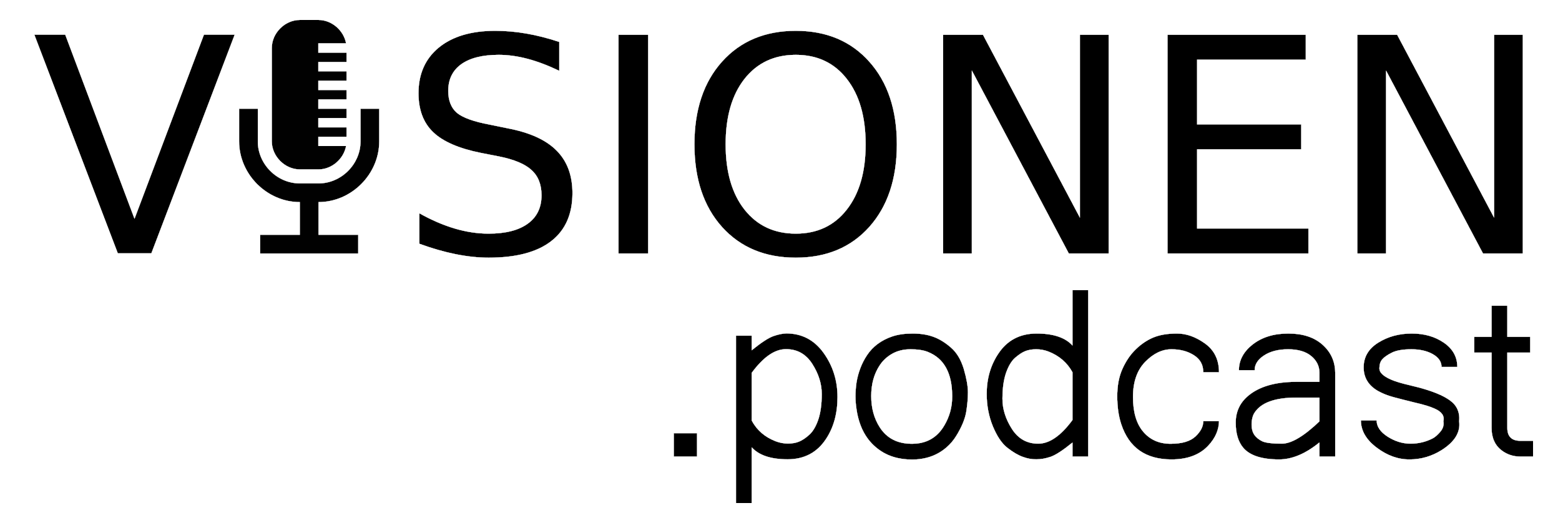 Logo for Visionen-Podcast